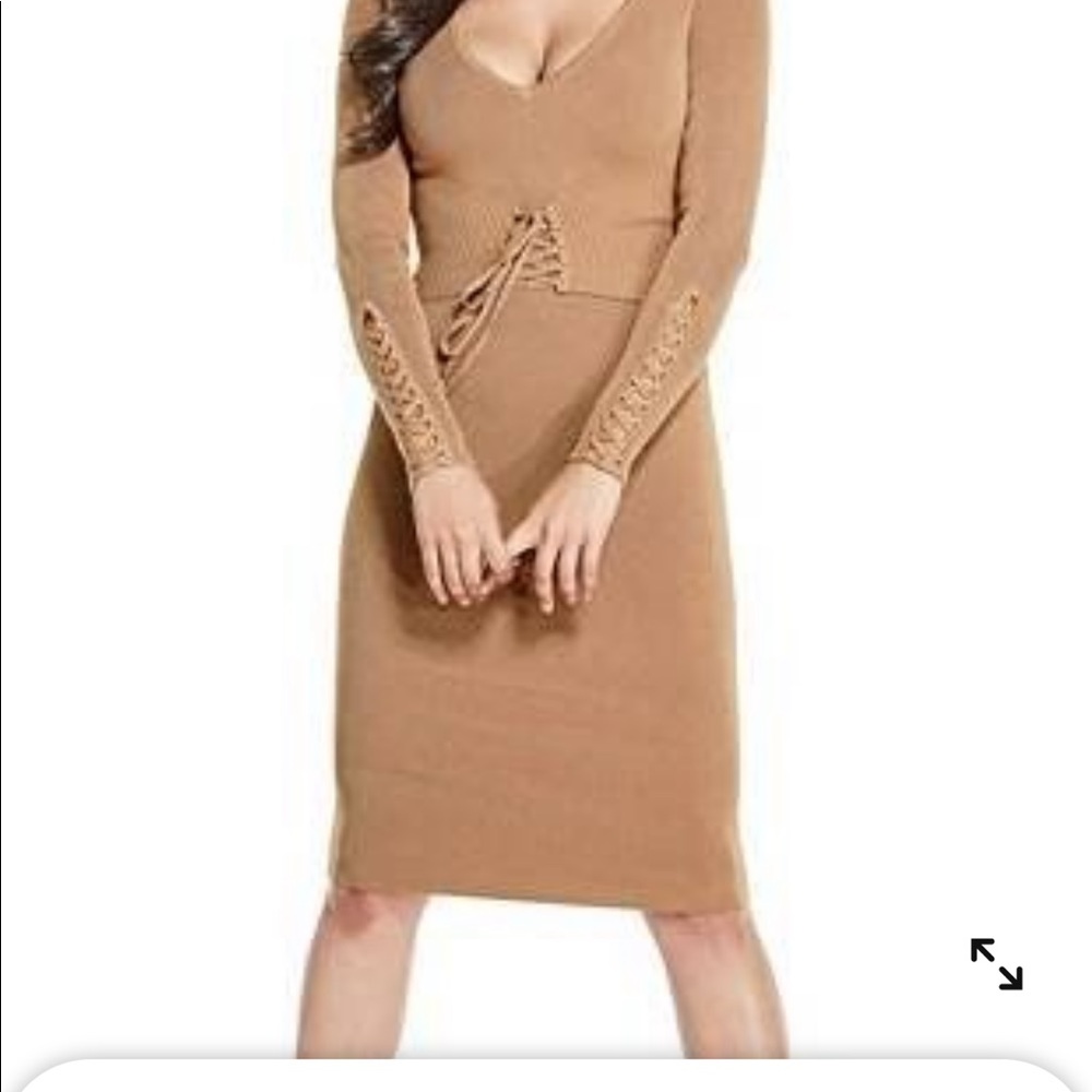 Guess Corset Sweater Dress